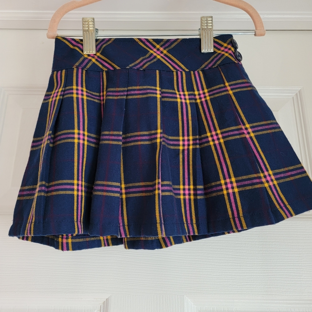 Garnimals School Girl Plaid Skort 3T